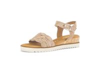 Gabor 758 Sandalen - Met Sleehak - Dames - Beige - Maat 38