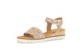 Gabor 758 Sandalen - Met Sleehak - Dames - Beige - Maat 37