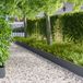 vidaXL Gazonrand 10 st 103 x 25 cm staal antraciet
