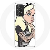 Maniacase Hoesje voor Samsung Galaxy A33 5G Alice prinsessentattoo