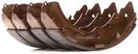 BOSCH Remschoenen 0 986 487 758 | BS978 | Mitsubishi L200 Triton Pajero Sport | Achteras Trommelrem | OEM 4600A106 | 4600A122 | 295 x 51 mm