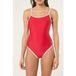 FILA Cinquale Contrast Binding Swimsuit True Red