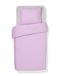 HEMA Housse de couette 140 x 200/220 cm, percale de coton hôtel lilas
