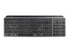 Mars Gaming MK-SILENKEYS, Italiaans, Draadloos Compact Full-Format Toetsenbord, Laag Profiel, Stille Schaar Schakelaars, Copilot AI-toets, Bluetooth 5.1 Dual + 2.4GPRO, 200u Batterij, PC/Mac, Zwart