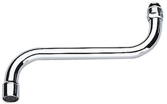 GROHE S-Uitloop 200 Mm Chroom Messing 5 Jaar Garantie