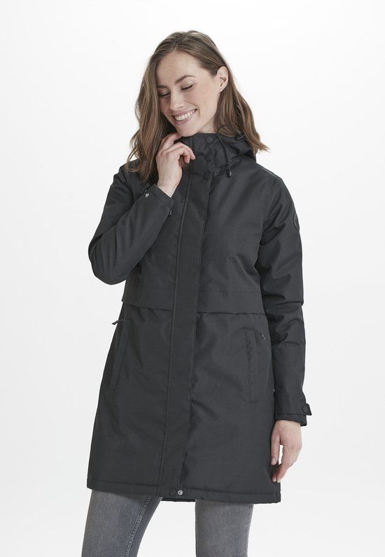 WHISTLER Mullie Regenjas Dames Zwart Polyester Maat 40