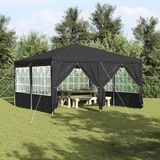 vidaXL Partytent Antraciet 400 x 400 x 266 cm Polyetheen