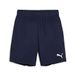 PUMA teamGOAL Shorts Jr Unisex Sportbroek - PUMA Navy-PUMA White