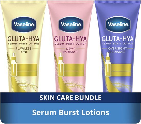 Vaseline Gluta Hya Bodylotion Mix Set - 3 x 200 ml