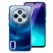 Cool Beschermhoes voor Xiaomi Redmi 14C / Poco C75, metalen rand (blauw)
