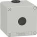 Schneider Electric Boîtier - Zamak - Gris RAL 7035 - 1 découpe - Ø22 mm - 80x8