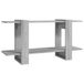 vidaXL Boekenkast 100x30x51 cm bewerkt hout grijs eiken