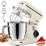 Merkloos Keukenmachine Planetaire Mixer - 1300 W - 10 Snelheden - 5,5 L Roestvrij Staal