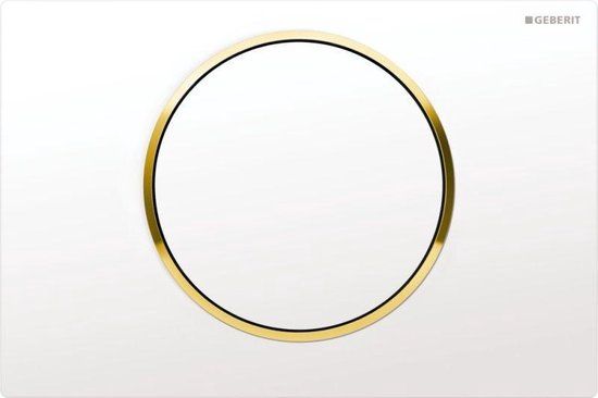 Geberit Sigma 10 Bedieningspaneel - Wit - Dual Flush - 115.758.KK.5