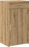 vidaXL Dressoir Artisan Eiken 50 x 42,5 x 93 cm