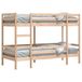 Maison Exclusive - Lit superposé avec matelas, 90 x 190 cm, en pin massif