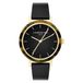 Liebeskind Berlin Dames Horloge LT-0509-MQ roestvrij staal/acetaat in IP goud met leren band