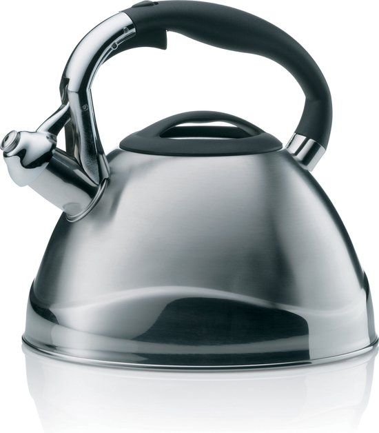 Kela Varus Fluitketel - 3 L - RVS - Zilver