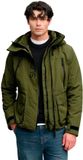 Superdry - Ultimate Windbreaker Jack à capuche brodé - Hommes - Trek kaki - 3XL