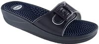 Scholl Slippers New Massage PVC Vrouwen - Marineblauw