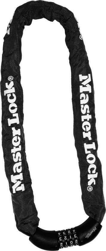 Masterlock Ketting -cijferslot - 90cm - Zwart