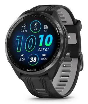 Garmin Forerunner 965 Smartwatch - 1.4" AMOLED Display - GPS - Black