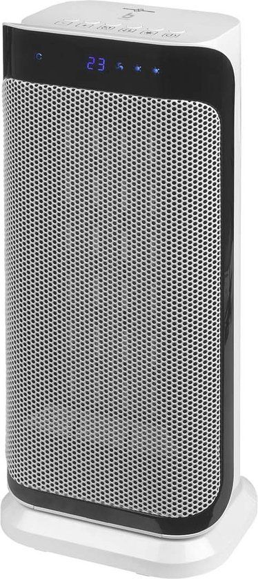 Bo-Camp Keramische Kachel - Oscillerend - 2000W - Wit