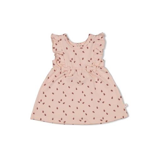 Feetje jurk Ladybug roze