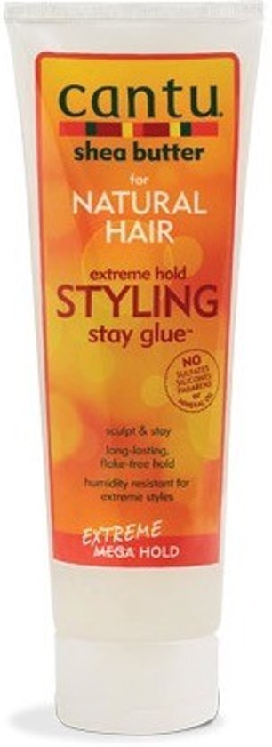 Cantu Shea Butter for Natural Hair Extreme Hold Styling Stay Glue 227 gr