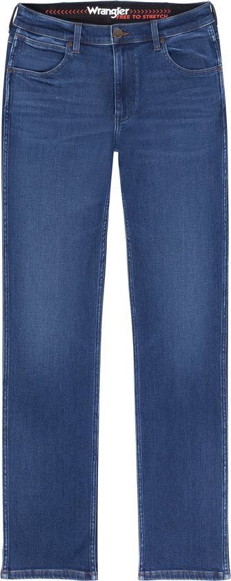 Wrangler - Greensboro - Heren Regular-fit Jeans - Olympia