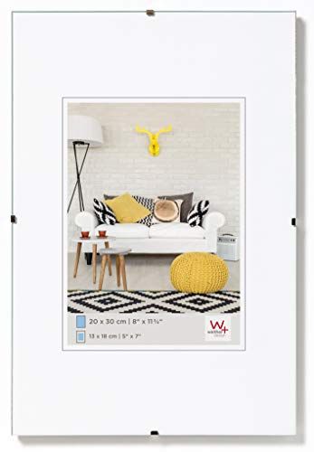 Walther Design RB460K Rahmenlose Bilderrahmen - 40 x 60 cm - Klarglas