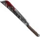 Atosa Grande Machete / Épée avec Sang - Plastique - 74 cm - Halloween Killer / Chevaliers Armes de déguisement