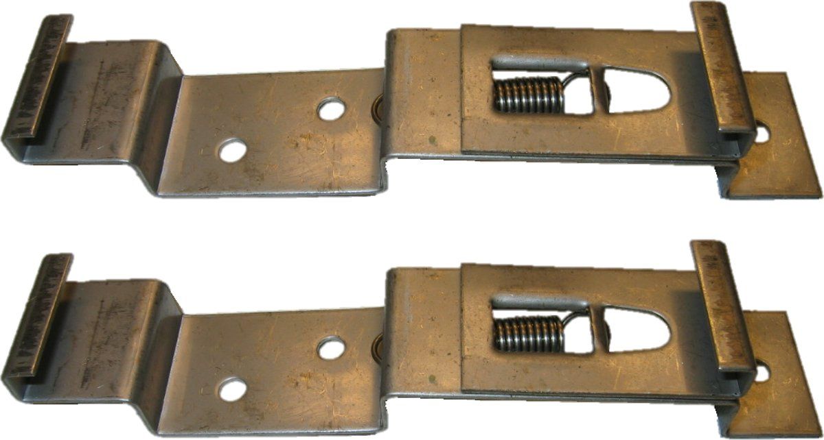 BWN Kentekenplaathouder R.V.S. 2 stuks