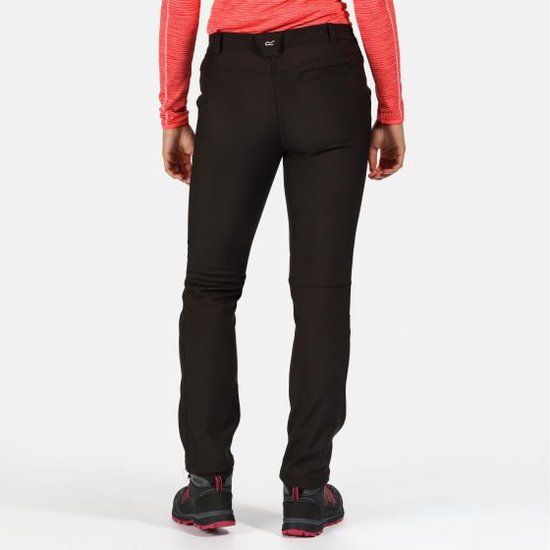 Regatta Fenton wandelbroek - outdoorbroek - dames - waterafstotend - windbestendig - Zwart