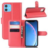 Apple Étui Portefeuille iPhone 11 avec Fermeture Magnétique - Rouge