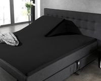 Dreamhouse Splittopper Hoeslaken - Katoen - 180x220 - Zwart