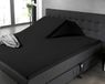 Dreamhouse Splittopper Hoeslaken - Katoen - 180x220 - Zwart