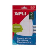 APLI 1647 - APLI etiketten 10 wit 26,0 x 54,0 mm 10 vellen