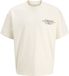 JACK&JONES JCODUST SCRIPT BACK TEE SS CREW NECK Heren T-shirt Beige XL
