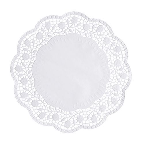 Papstar 18270 Taartstandaard - Rond - Papier - Wit - 300 mm