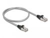 Delock 80107 Câble réseau Argent 0,5 m Cat6a U/FTP (STP)