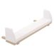 babybay Verlengingszijde beige gelakt incl. matrasaanvulling wit geschikt voor model origineel en midi