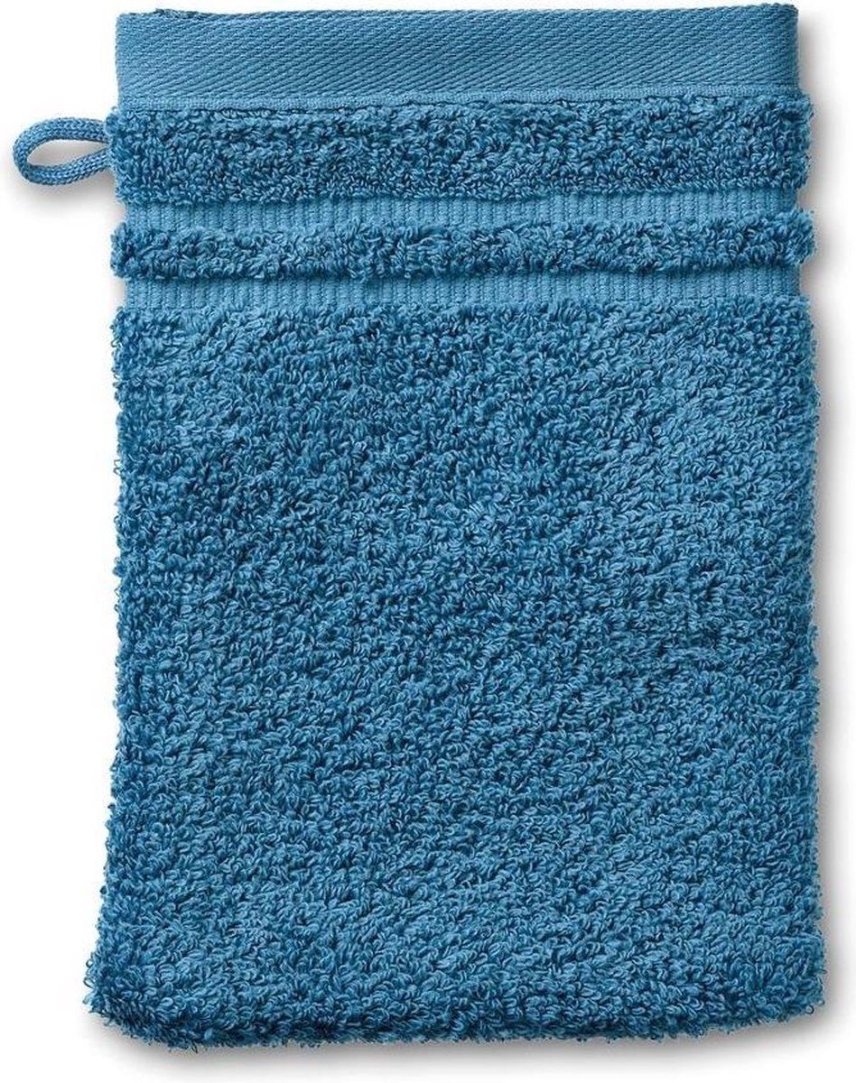 Kela Washand Leonora - 21 x 15 cm - Katoen - Blauw