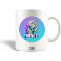 Keramische mok Maniacase Fortnite Logo Lama Eenhoorn