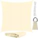 Gardlov Beige Zonneschermzeil 3.6x3.6m - Waterafstotend, UV-bescherming, Polyester