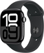 Apple Watch Series 10 - 46mm - Black Aluminum Case with Black Sport Band - M/L
