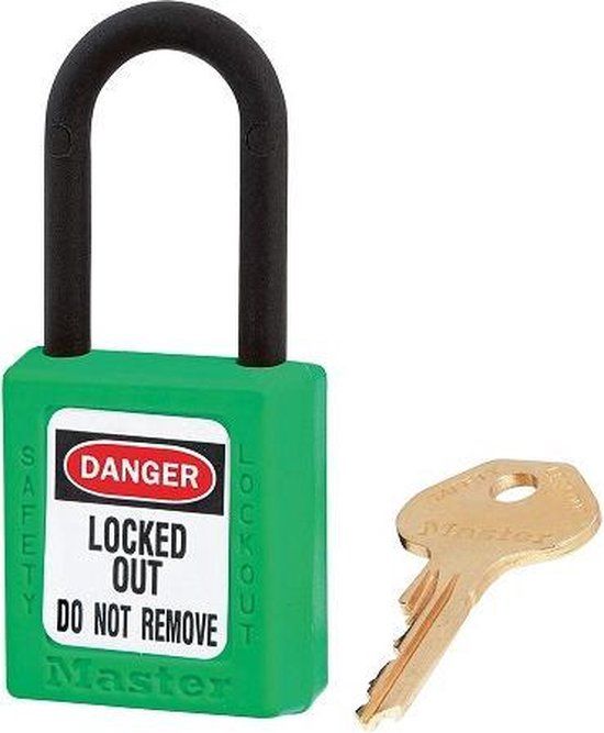 Master Lock Zenex 406GRN Veiligheidshangslot - 38mm - Groen