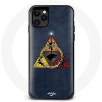 Maniacase Hoesje voor iPhone 13 Pro Game of Thrones Seizoen 8 De IJzeren Troon Driehoek Logo Baratheon Lannister Stark en Targaryen