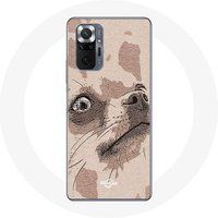 Maniacase Etui voor Xiaomi Redmi Note 10 Pro Chihuahua hondenras