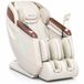 AlienComfort™ Therapeutische Massagestoel ATLAS Beige - SL-Track - 4D+ Ultra Rollers & 18 Airbags - Zero Gravity - Lichaamsscan - Incl. Massagegun